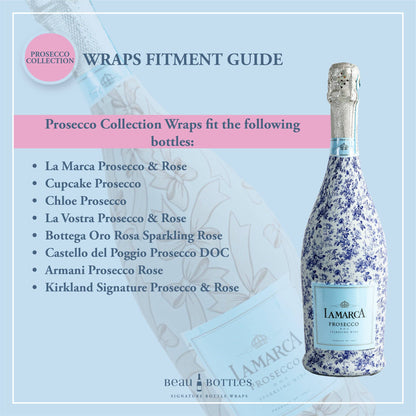 Beau Bottles Tan Leopard - Prosecco Collection