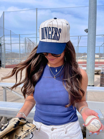 Navy Dingers Trucker Hat