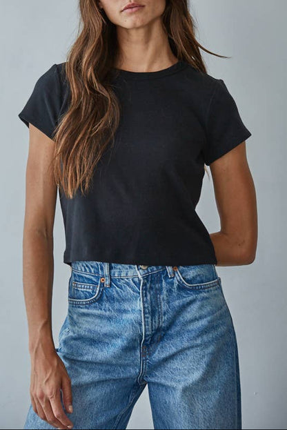 Basic Baby Tee - Black