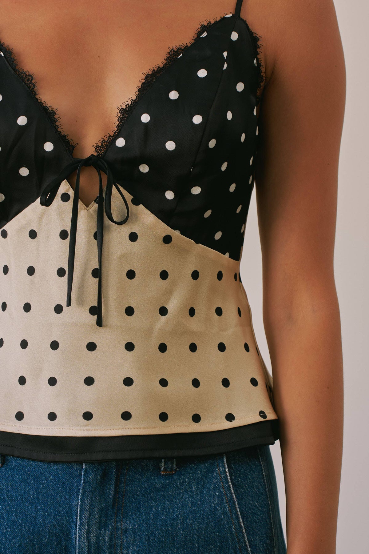 Polka Dot Reversible Cami