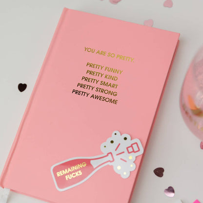You Are So Pretty - Hardcover Daily Journal