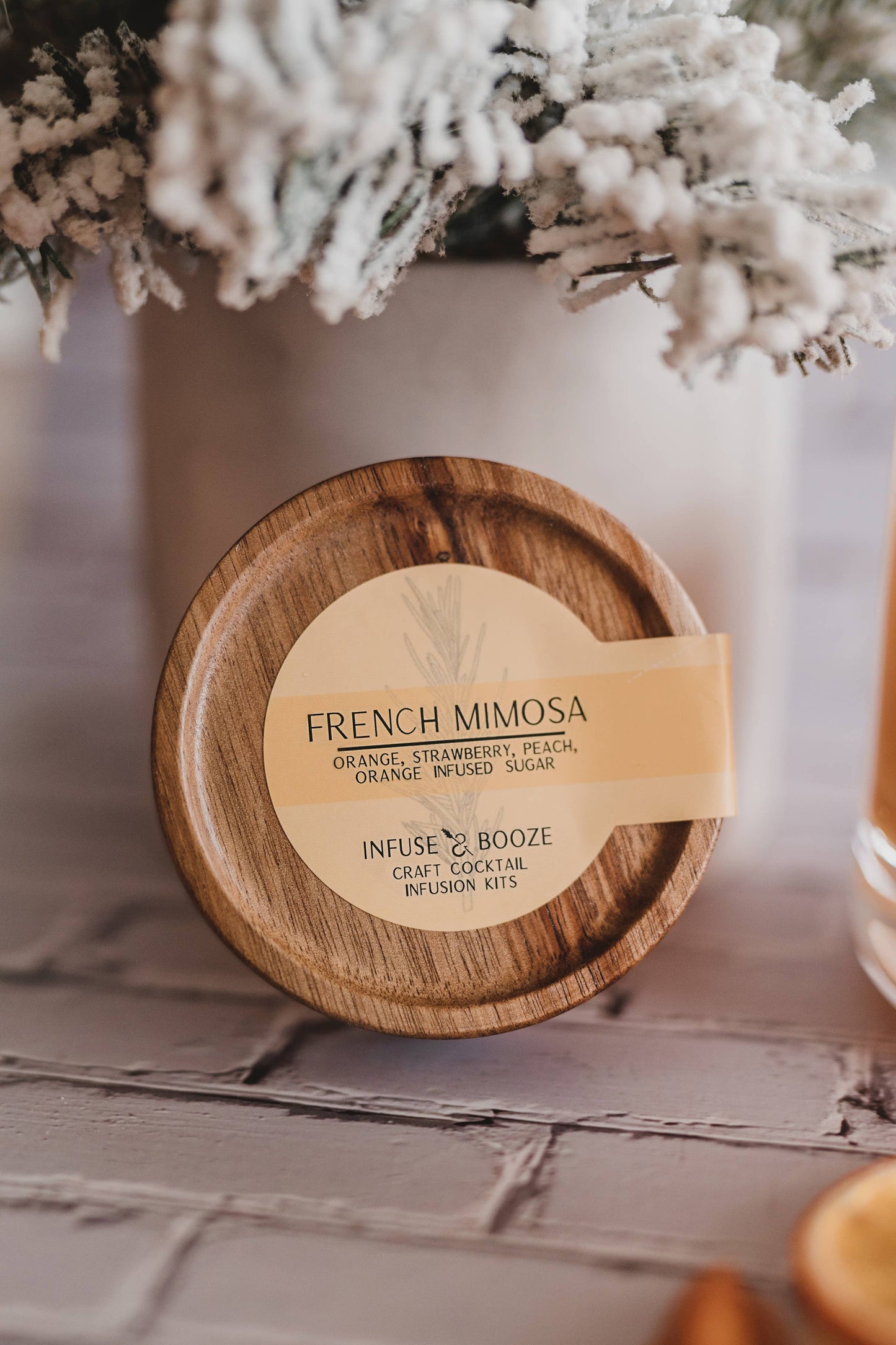 Infuse & Booze- French Mimosa Mixer
