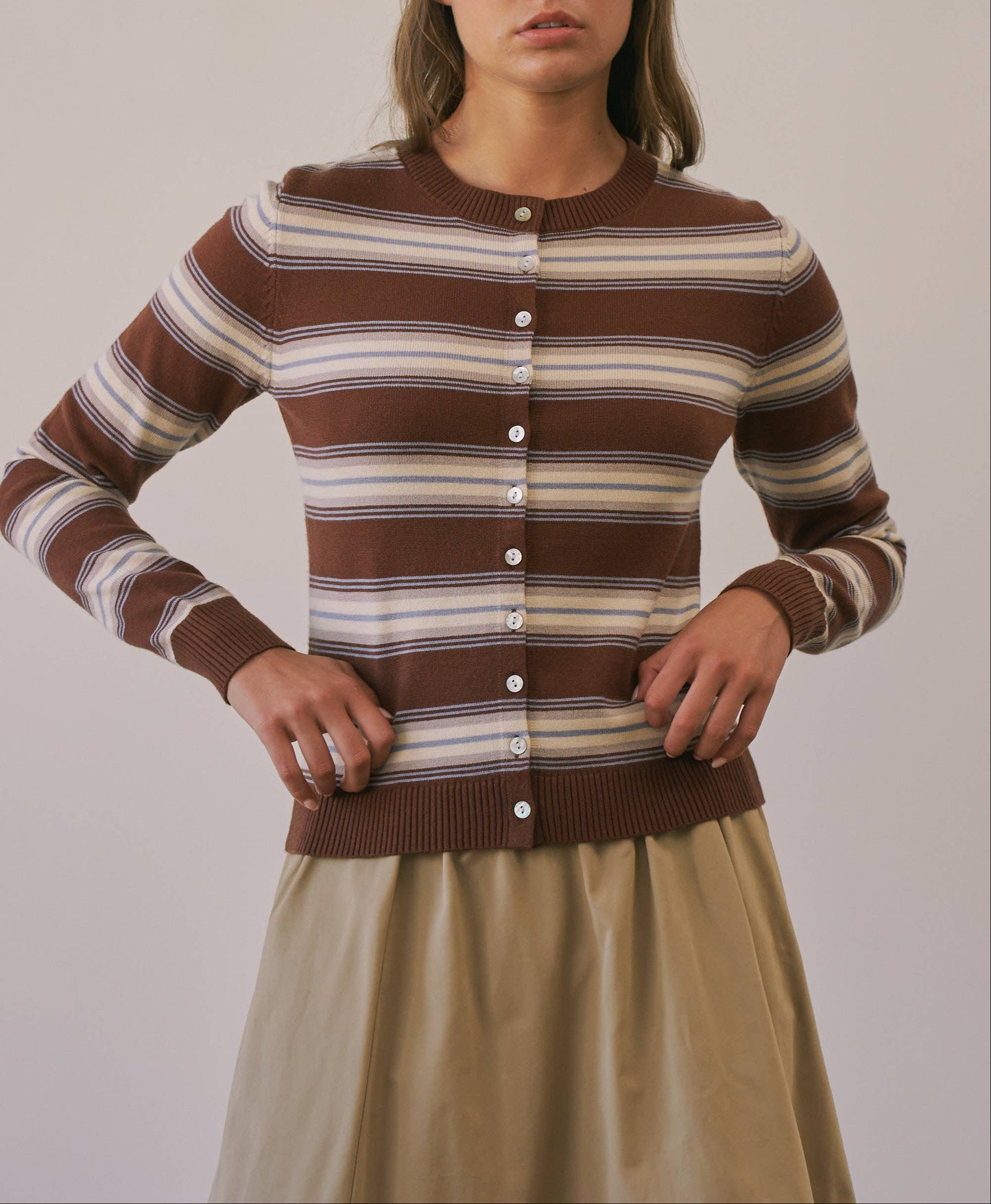Sausalito Striped Cardigan