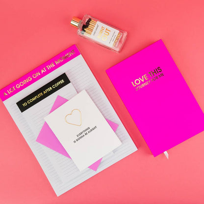 Love This Journey For Me - Hardcover Daily Journal