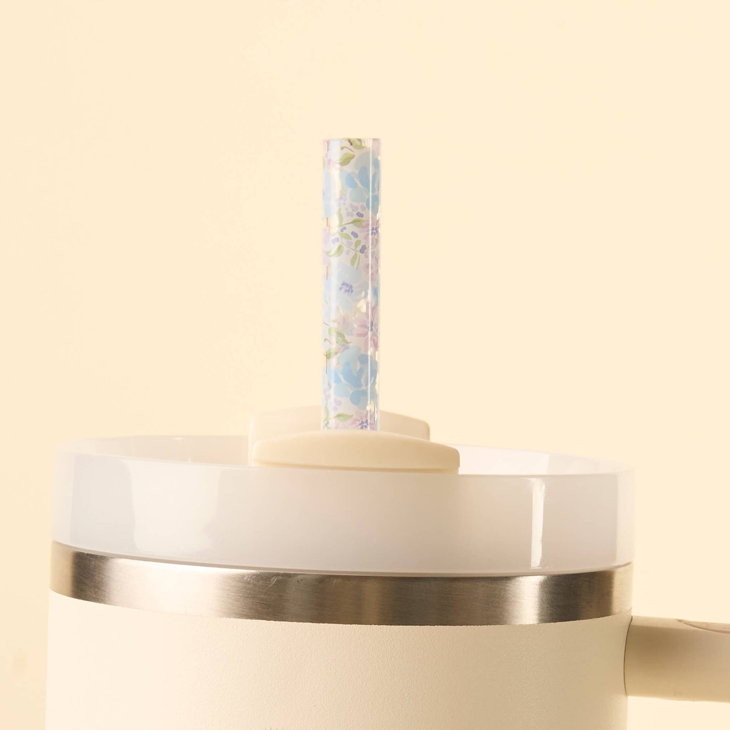 Garden Blue Tumbler Straw Set (40oz)