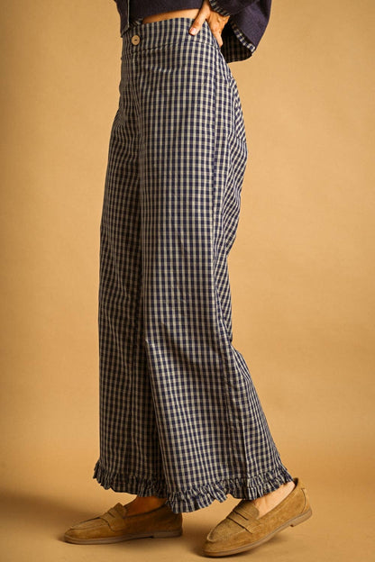Midnight Checkered Pants