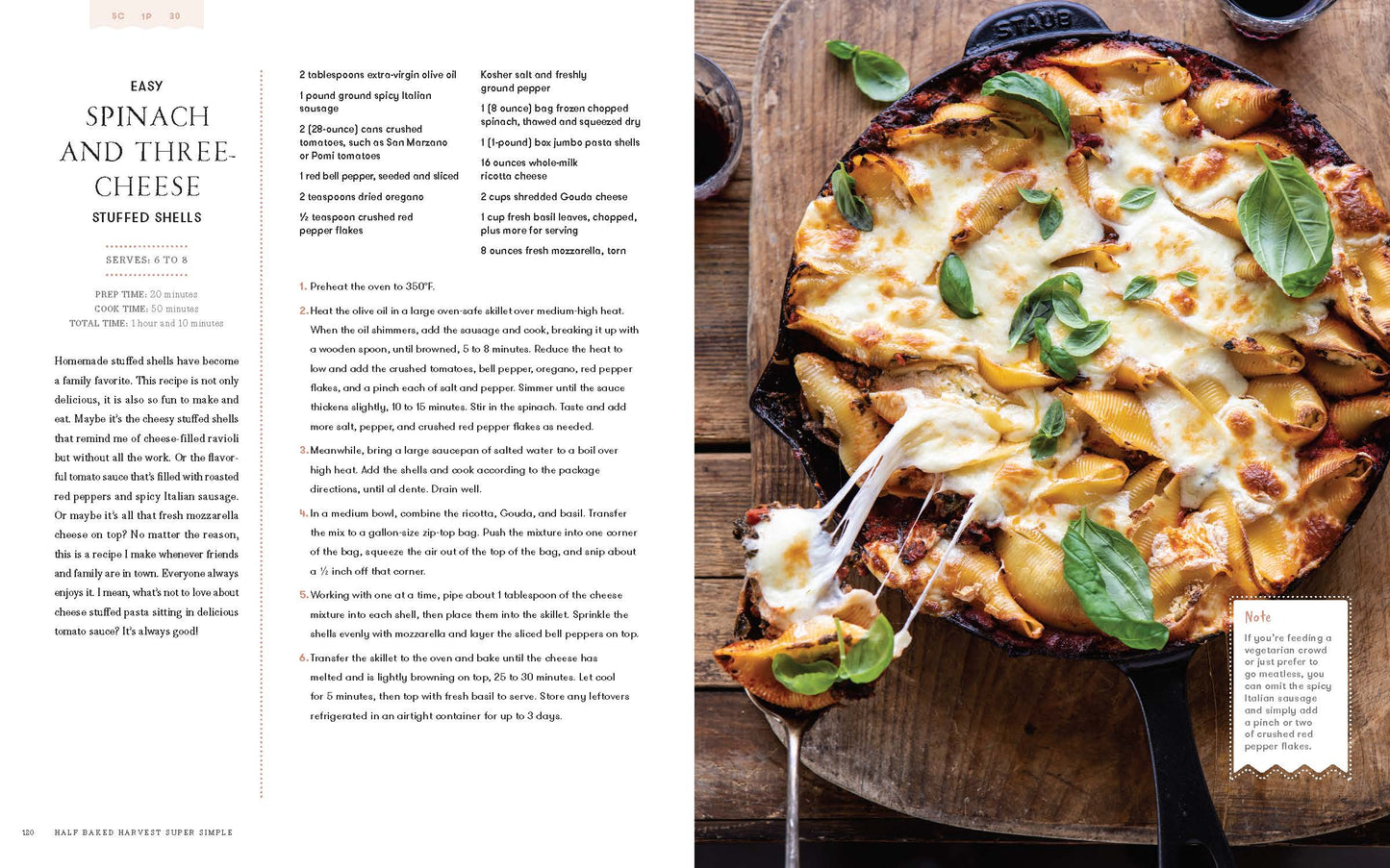 Half Baked Harvest Super Simple - Cook Book