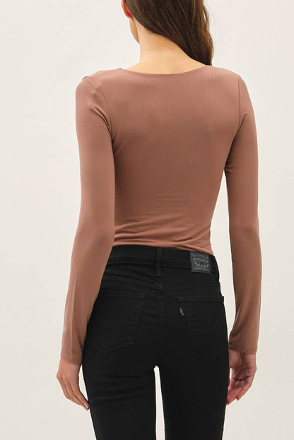 Basic Long Sleeve - Chocolate