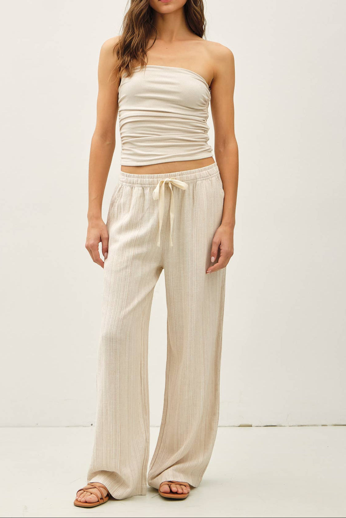 Walk on the Beach Linen Pants
