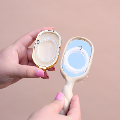 Mini Detangler Brush - Tan