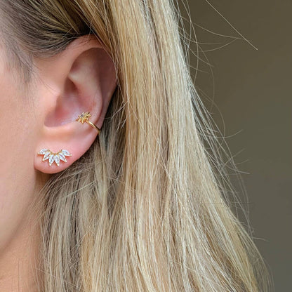 Fan Girl Crystal Studs