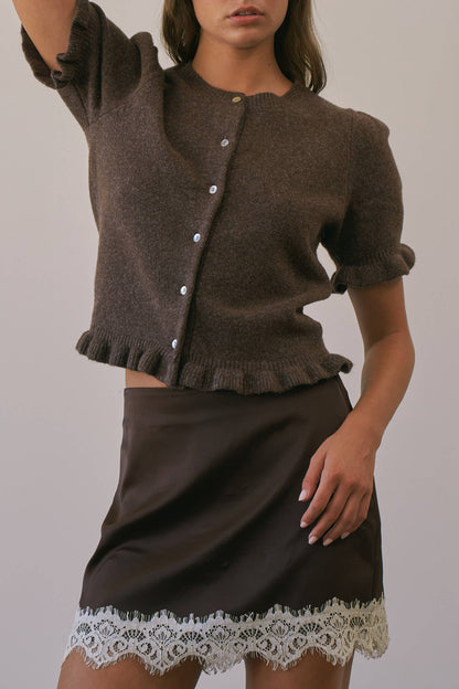Mocha Muse Cardigan