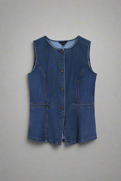 Contour Denim Tank