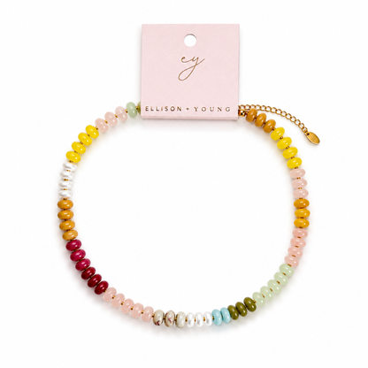Garden Beaded Necklace