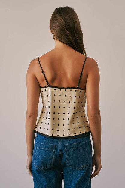 Polka Dot Reversible Cami