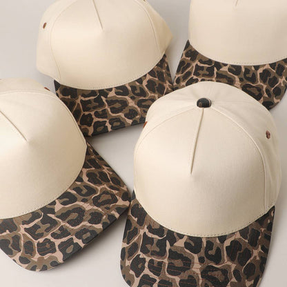 Two Tone Leopard Trucker