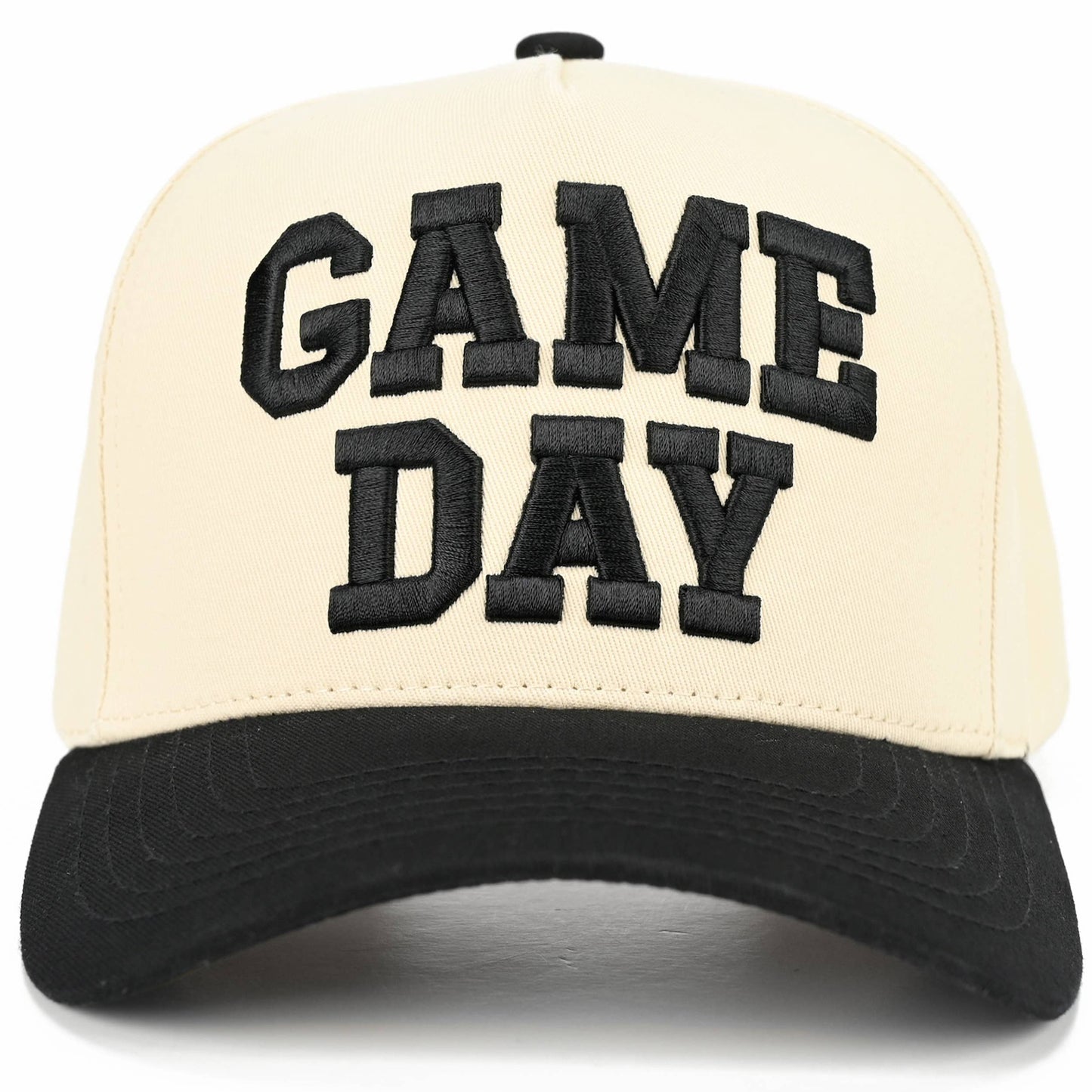 Game Day Canvas Trucker - Black