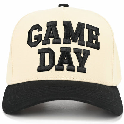 Game Day Canvas Trucker - Black