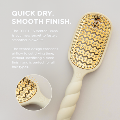 Vented Brush - Tan
