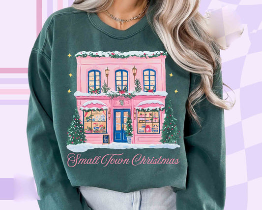 Small Town Christmas Crewneck