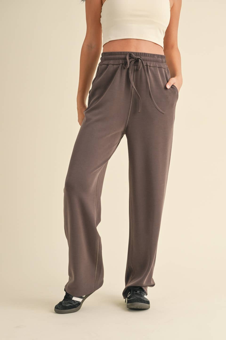 Espresso Track Pants