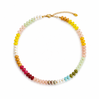 Garden Beaded Necklace