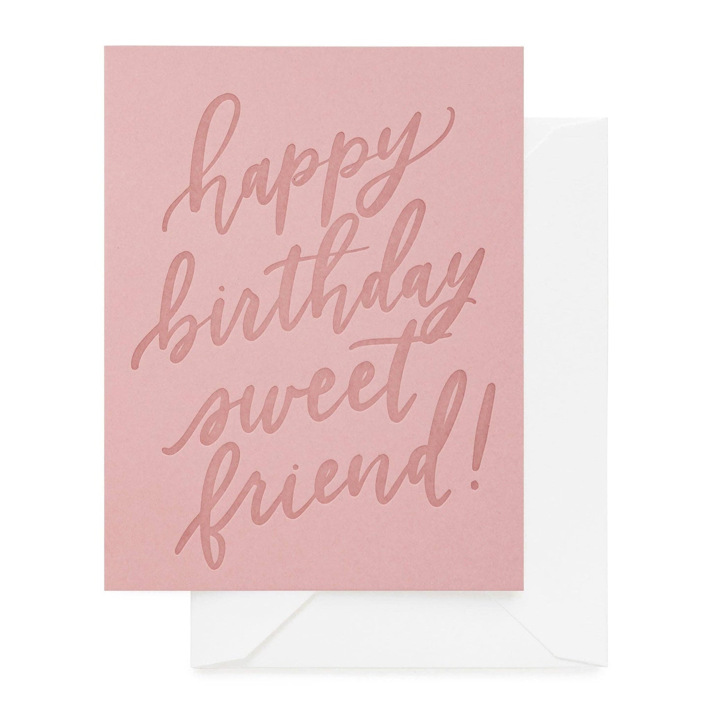 Happy Birthday Sweet Friend - Greeting Card