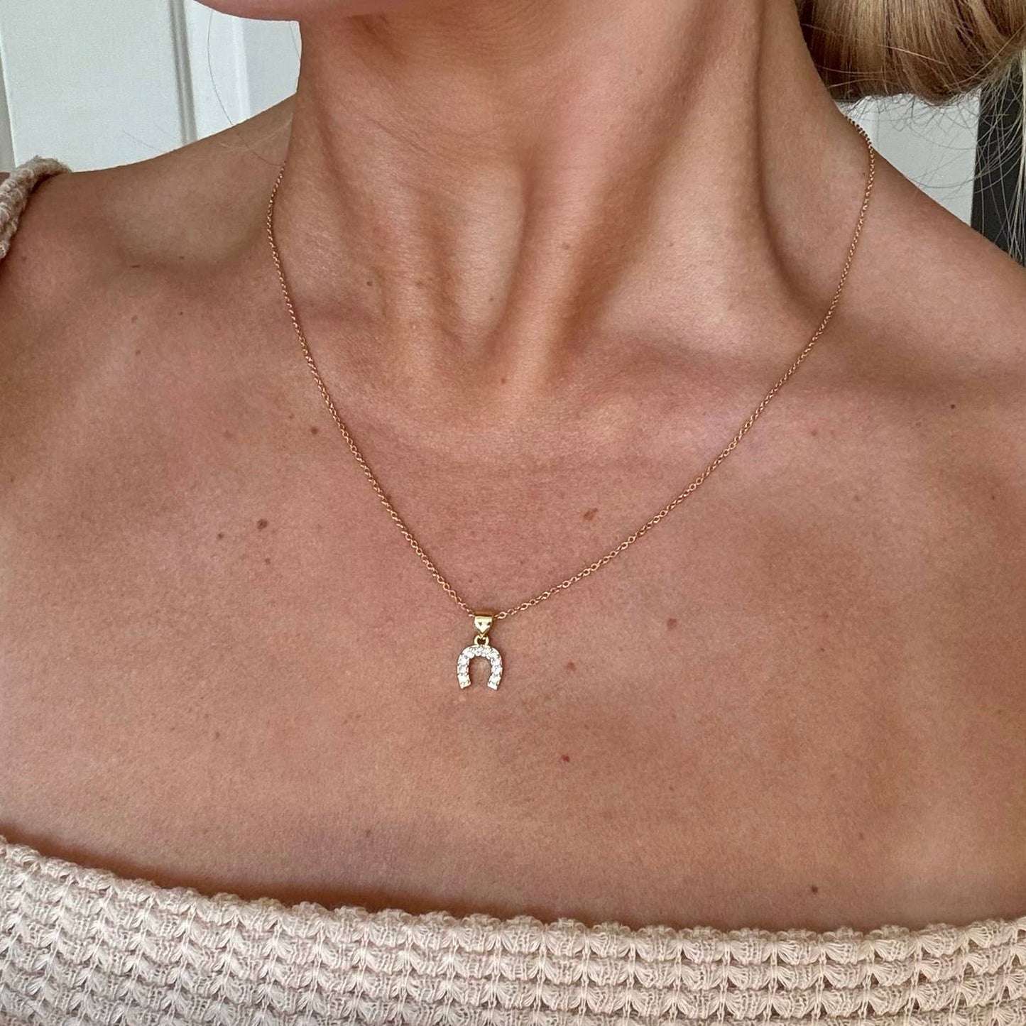 Lucky Horseshoe Necklace