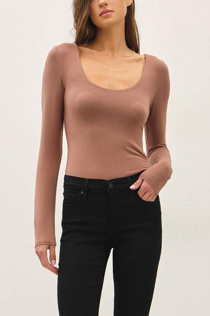 Basic Long Sleeve - Chocolate