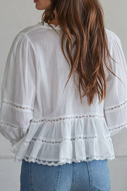 Honey Lace Blouse