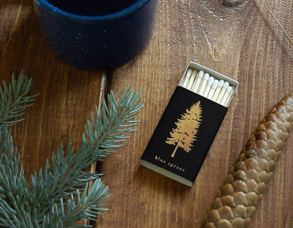 Spruce Tree Matchbox