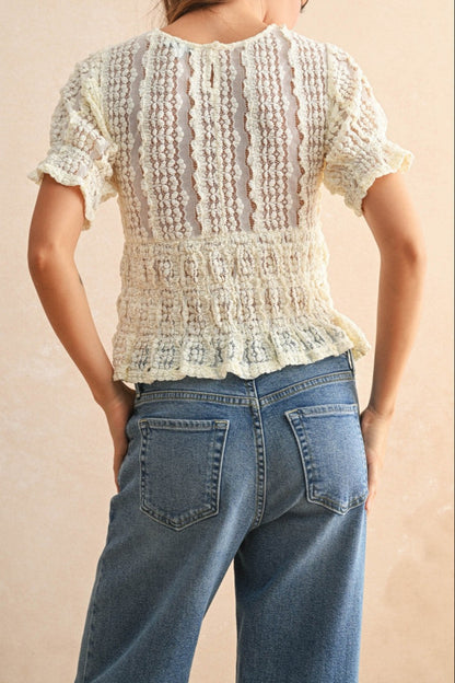Lace Garden Top