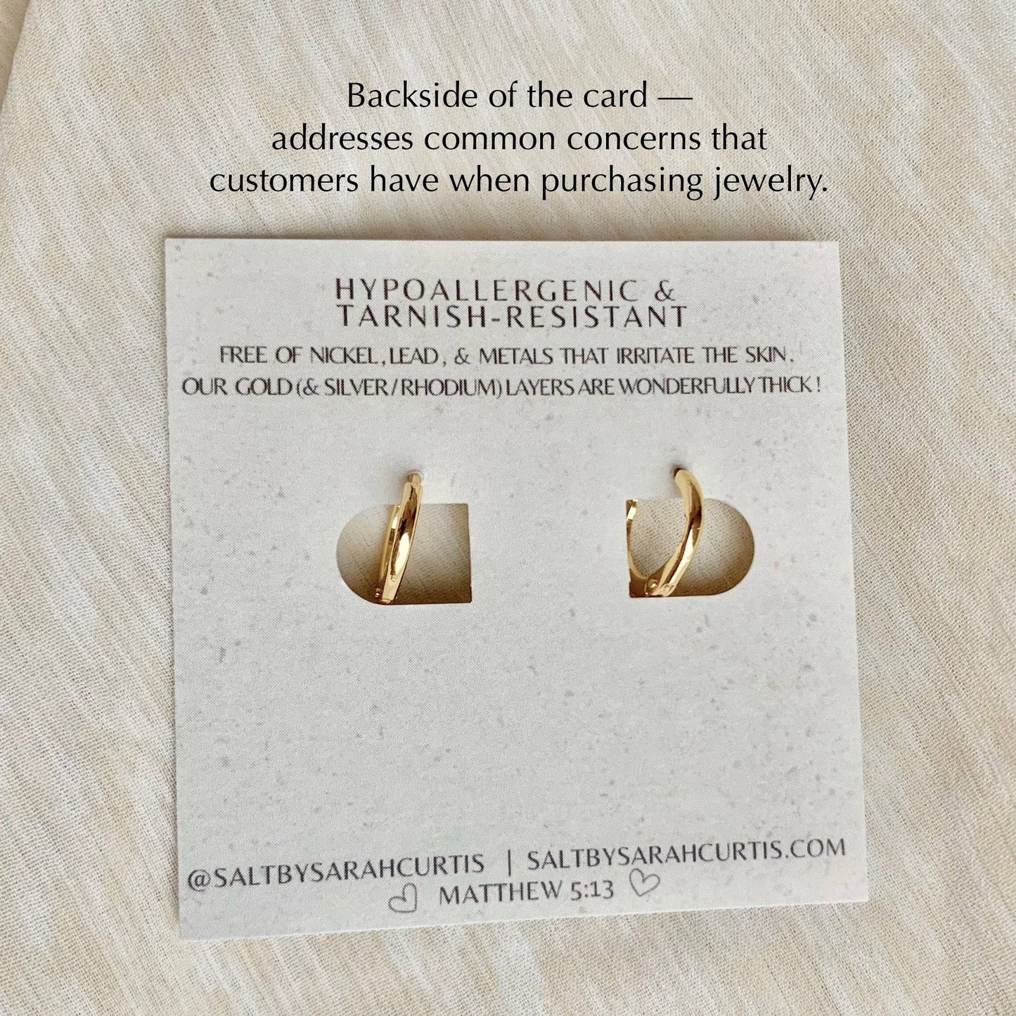 Star & Moon Huggie Hoops