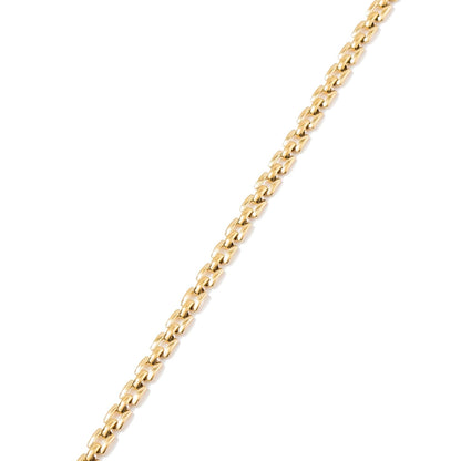 Gold Square Chain Bracelet