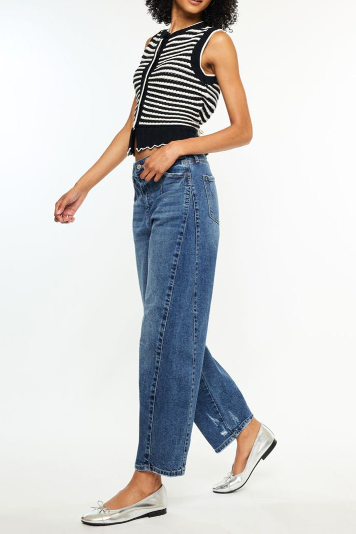 Chill Fit Barrel Jeans