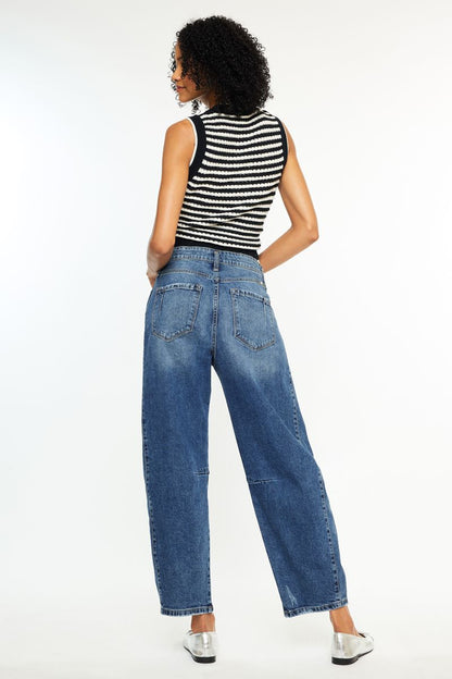 Chill Fit Barrel Jeans